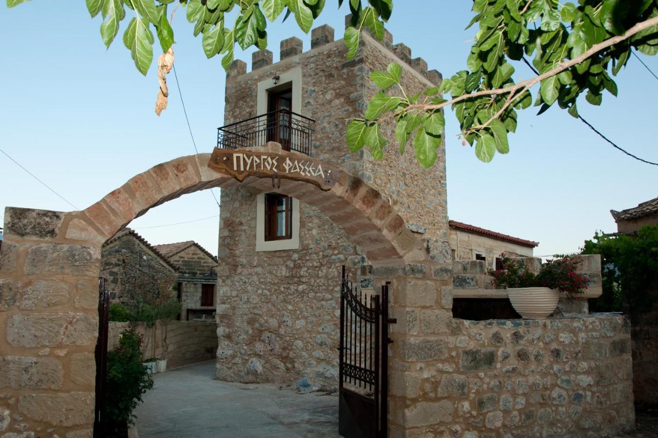 Pyrgos Fassea Kardamyli Villa Buitenkant foto