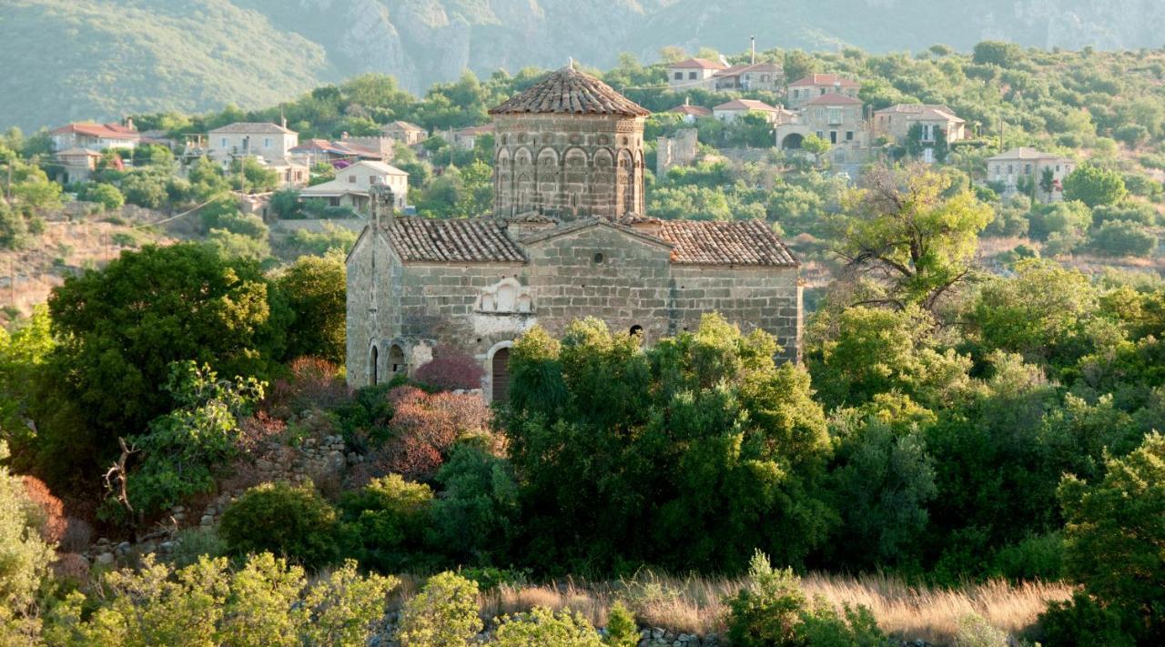 Pyrgos Fassea Kardamyli Villa Buitenkant foto